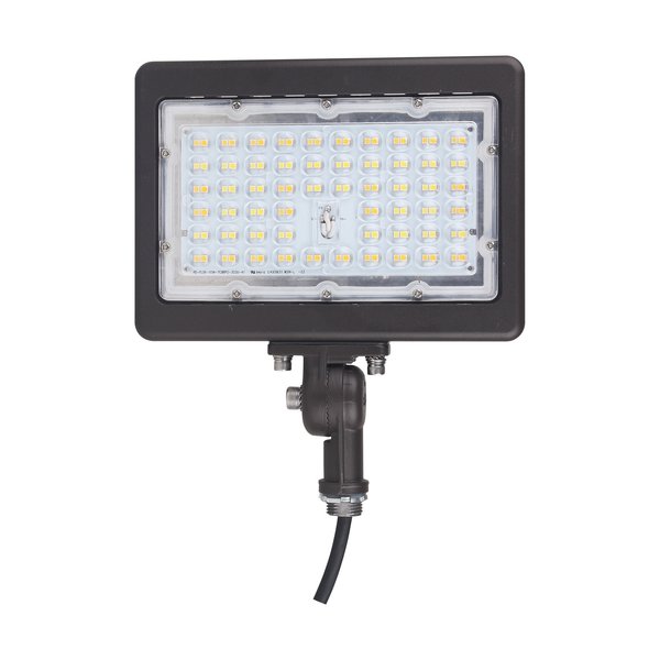 Nuvo Fixture, LED, Flood Light, 90W, 5000K, 12758L, 120V-277V, Bronze 65/618